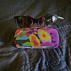 Vera bradley‎  sunglasses  and case new